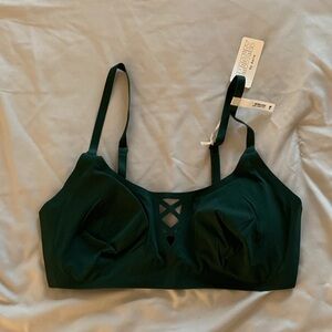 Women's Deep Green Bralette